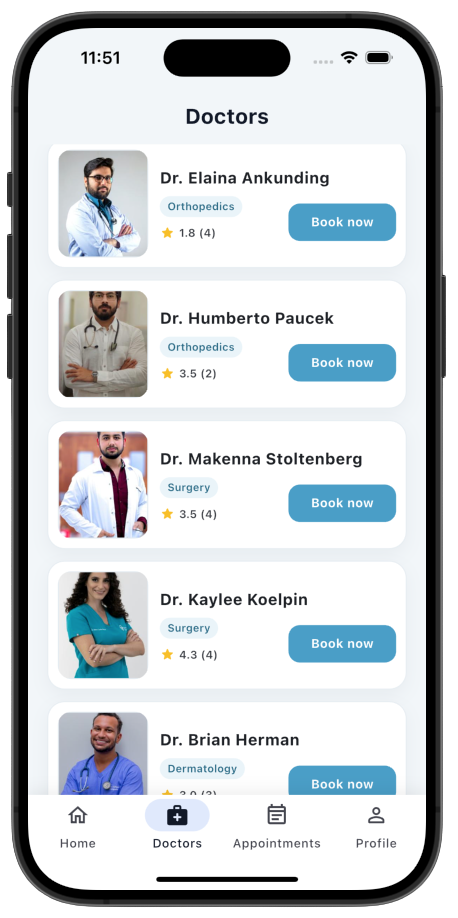Browse Doctors